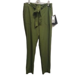 HAVE Los Angeles Olive Green Pull On Pants Dress Work Professional Women's M NWT